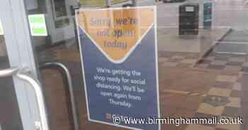 Lichfield Greggs preparing to re open