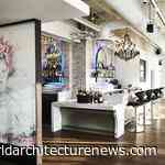 The Ava collection by Bross decorates Lizzie's Starlight in San Francisco