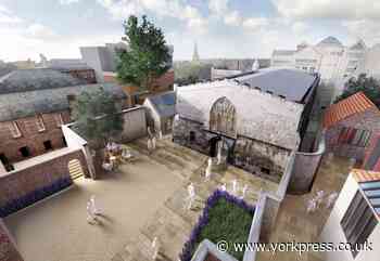Historic human remains found at York Guildhall site