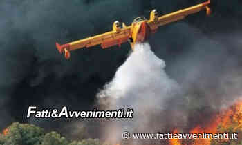 Sambuca (AG). In fiamme il bosco della Resinata che costeggia il lago Arancio: Canadair in azione - Fatti e avvenimenti