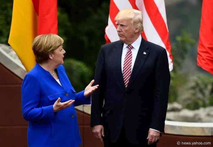 Behind troop cut, bitter spite between Trump and Merkel