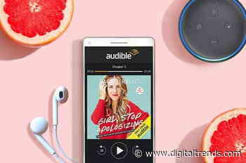 You can still sign up for a free one-month Audible subscription