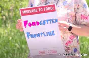 SAH Workers Rally For Wage Top Up