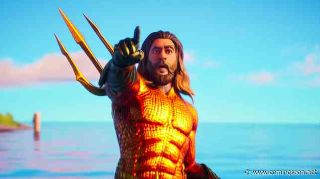 Aquaman Rides Into Fortnite Season 3 Trailer on a Big Fish