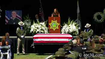 Community mourns fallen Santa Cruz County Sheriff Sgt. Damon Gutzwiller at memorial service
