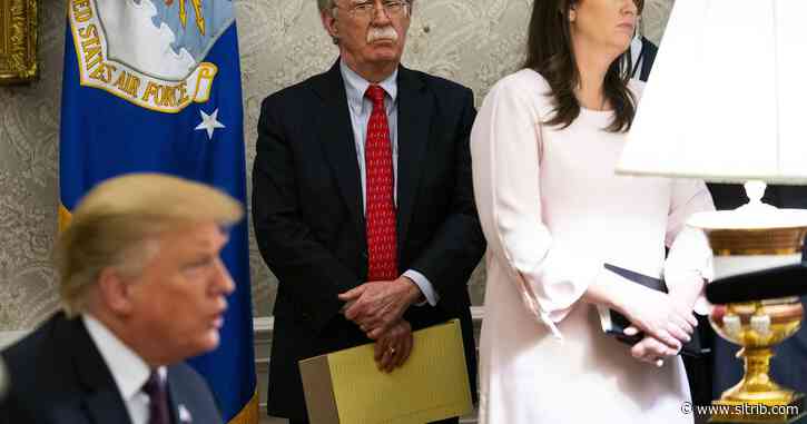 Bolton says Trump impeachment inquiry missed other troubling actions