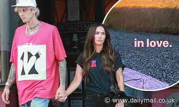 Megan Fox's new man Machine Gun Kelly says he's 'in love'