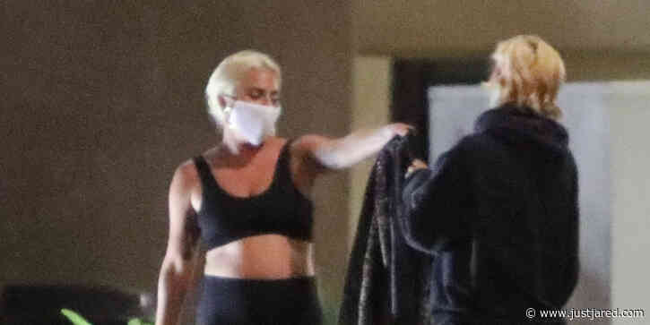 Lady Gaga Gives a Fan Her Leather Jacket While on a Date With Michael Polansky!