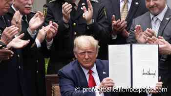 President says Colin Kaepernick “wasn’t playing up to snuff”
