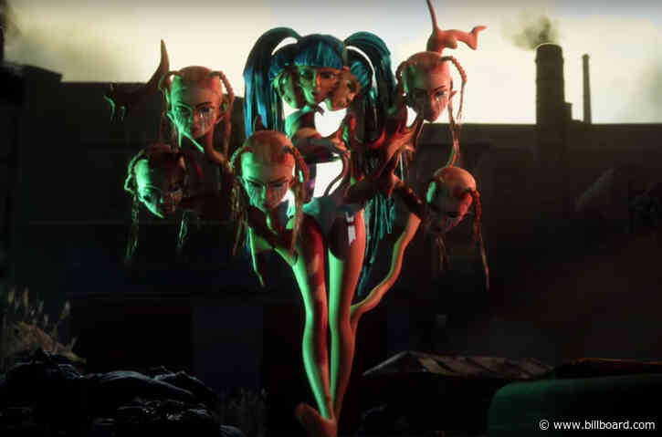 Grimes Returns With First New Music Post-Baby in Ashnikko’s ‘Cry’ Action-Packed Anime Video