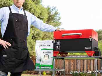 This portable pellet grill is built for travel and tailgates     - CNET