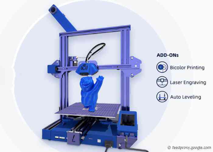 Lotmaxx SC-10 Shark 3D printer hits Kickstarter from $199