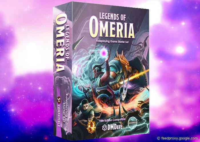 Legends of Omeria Fifth Edition starter set hits Kickstarter