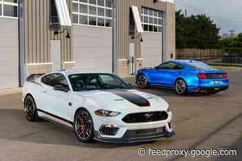 2021 Mustang Mach 1 gets official
