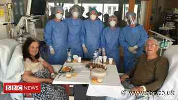 Coronavirus: Lancashire couple mark 70th birthday in intensive care