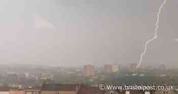 More thunderstorm warnings issued after flash floods hit Bristol