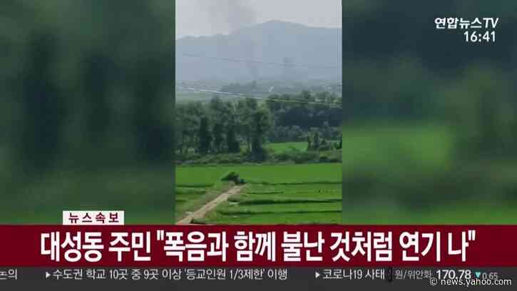 North Korea blows up inter-Korean liaison office