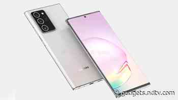 Samsung Galaxy Note 20 to Come With 60Hz Full-HD Flat Display, Wide Frames, Tipster Claims