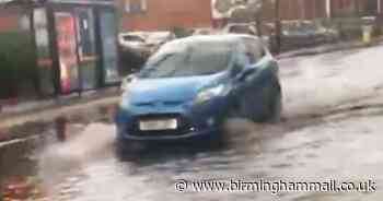 Main roads flooded - as downpours to continue all day - updates