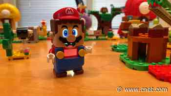 We play Lego Super Mario: Nintendo comes to life in bricks video     - CNET