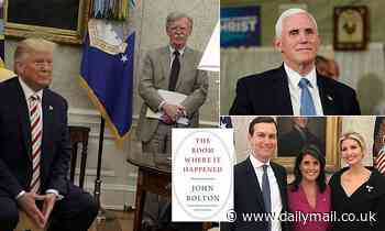 Donald Trump called Nikki Haley a 'c***' John Bolton's book reveals - Daily Mail