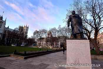 Churchill statue uncovered ahead of French president's visit - St Helens Star