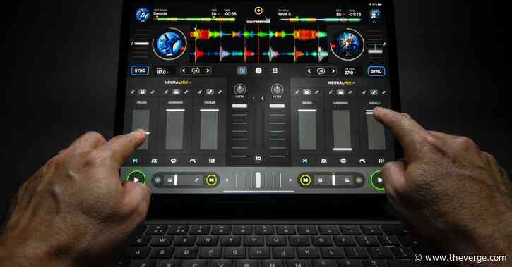 Djay’s new feature can automatically separate vocals and drum tracks for mixing