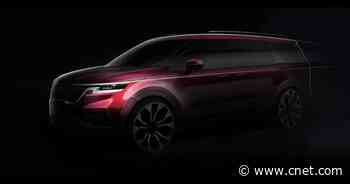 Kia Sedona minivan teased and it's looking mighty fine     - Roadshow