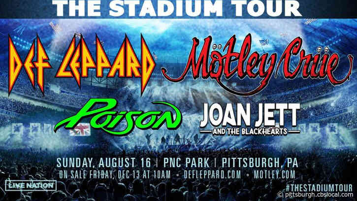 Def Leppard, Mötley Crüe, Poison And Joan Jett & The Blackhearts Reschedule Pittsburgh Show