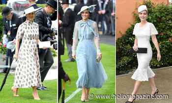 12 of the most gorgeous Ascot dresses and hats worn by the royal family