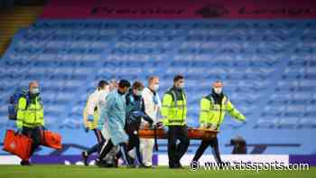 Eric Garcia injury: Manchester City defender released from hospital after collision with Ederson