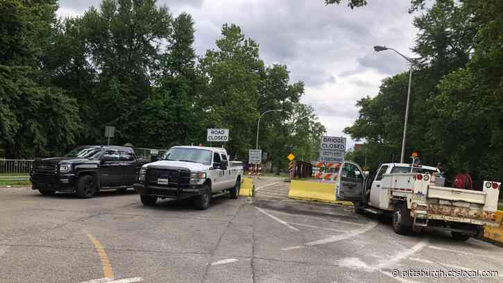 Construction Begins On West Ohio Street Bridge Closed To Traffic Since 2018