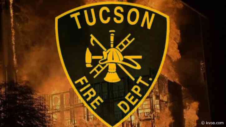 Crews battle structure fire in central Tucson