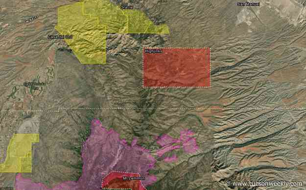Bighorn Fire Evacuation Ordered for Lower Mount Lemmon, Oracle Areas