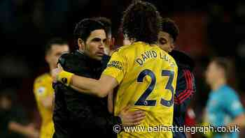 Mikel Arteta admits financial constraints may lead to David Luiz’s Arsenal exit