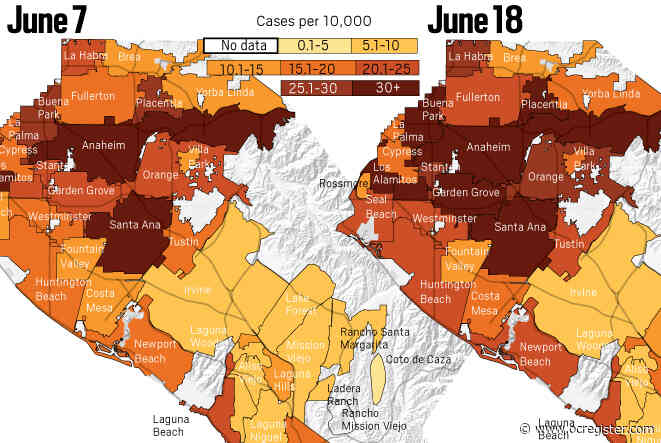 Coronavirus: 250 total deaths, 4,414 recoveries in Orange County as of June 18