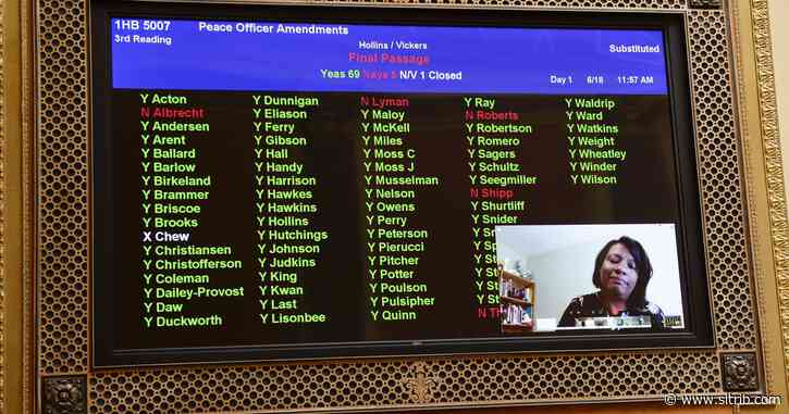 Utah lawmakers ban knee-on-neck chokeholds