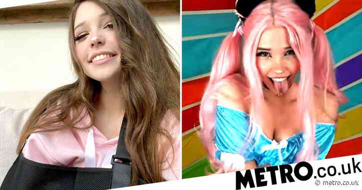 Belle Delphine ‘jumped off a roof into paddling pool’ as she reveals painful injuries behind YouTube absence