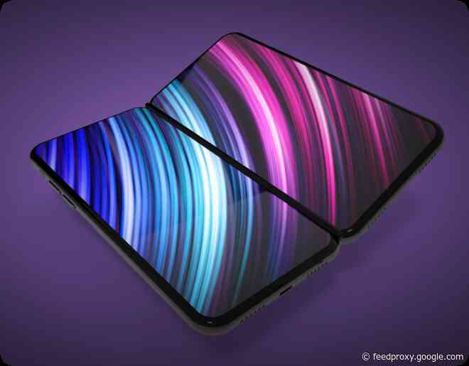 Apple foldable iPhone prototype features two separate displays connected by a hinge