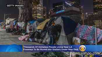 Thousands Of Homeless People Living Near LA Freeways To Be Moved Into Shelters Under New Deal