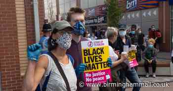 Hundreds gather for peaceful Black Lives Matter protest in Solihull - Birmingham Live
