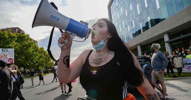 Protesters again ask for Salt Lake County District Attorney Sim Gill to release Bernardo Palacios-Carbajal report