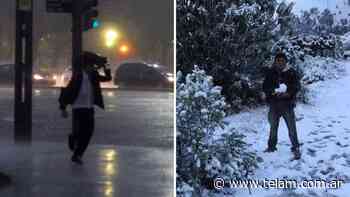 Advierten por fuertes tormentas en la Ciudad de Buenos Aires y nevadas intensas en la Cordillera - Télam