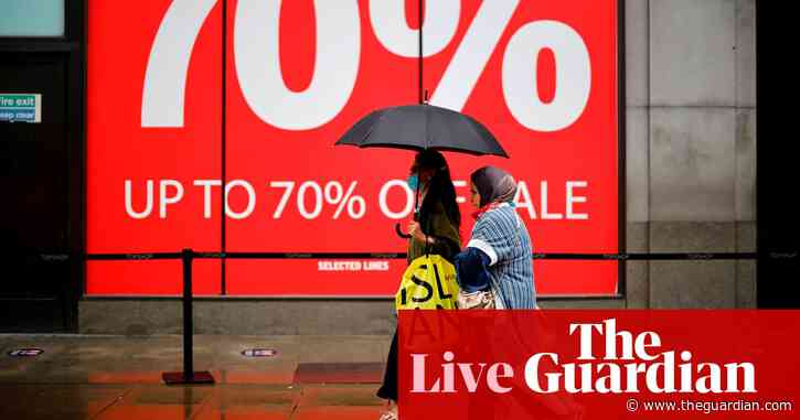 UK borrowing hits record £55bn in May; retail sales rebound -business live