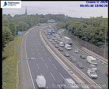 Long delays caused by accident on M60 now cleared