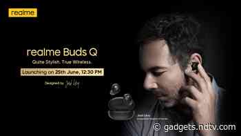 Realme Buds Q to Launch in India on June 25 on Flipkart
