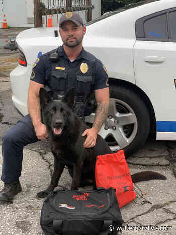 Police dogs get emergency medical supply bags - Walterboro Live
