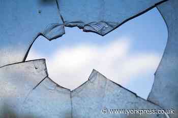 Youths smash window at house in Tang Hall, York