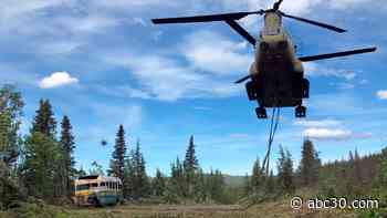 'Into The Wild' bus removed from Alaska backcountry