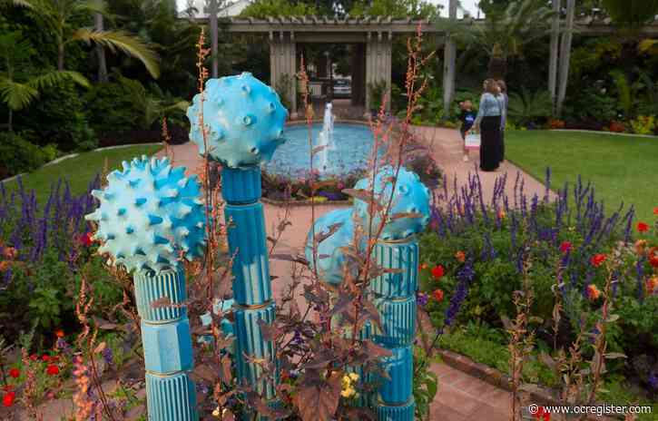 See how art imitates plant life at the Sherman Gardens